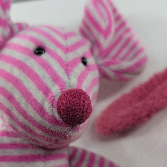 Jellycat Pink Striped and Solid Stuffed Animals - Picture 7 of 9